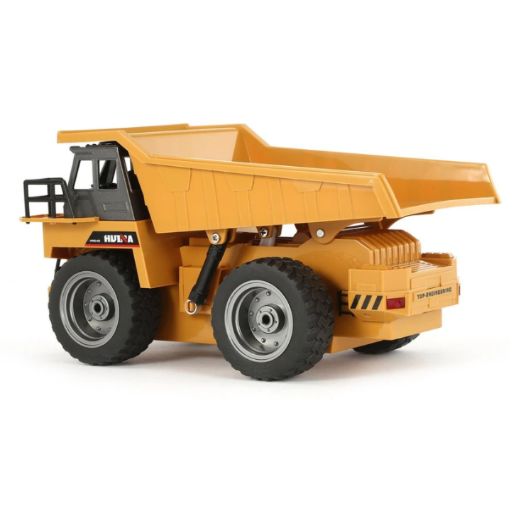 huina-toys-1540-dump-truck-scale-1-18-รถตักดินบังคับวิทยุไร้สายสามารถหมุนได้ถึง360องศาใช้งานได้เหมือนกับรถจริง