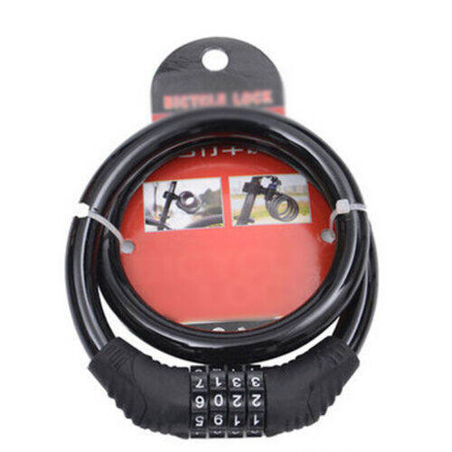 Bike Lock 4 Digit Code Combination Bicycle Security Lock Lazada PH