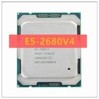 2680V E5ดั้งเดิม4เครื่องประมวลผลซีพียู Xeon E5-2680V4ซีพียู2.40GHz 14-Core 35ม. 14NM FCLGA2011-3 TPD 120W Gratis Ongkir Gubeng