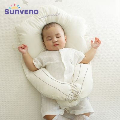 Sunveno ทารกแรกเกิดหมอนหัว Shaping หมอนชุดเครื่องนอน-ป้องกันหัวแบน,ปรับความสูงด้านข้าง,บรรเทา Startle Reflex