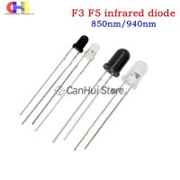 20PCS 3MM 5MM 850nm / 940nm Infrared emitter and IR Receiver Diodes F3 F5 Photodiode LED Flame sensor For arduinoElectrical Circuitry Parts