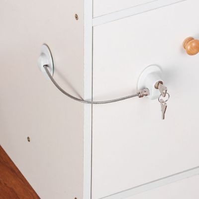 ♗ Fridge Lock Baby Kids Safety Cabinet Drawer Lock Practical Cupboard Door Lock Safety Protector Children Falling Window Locks