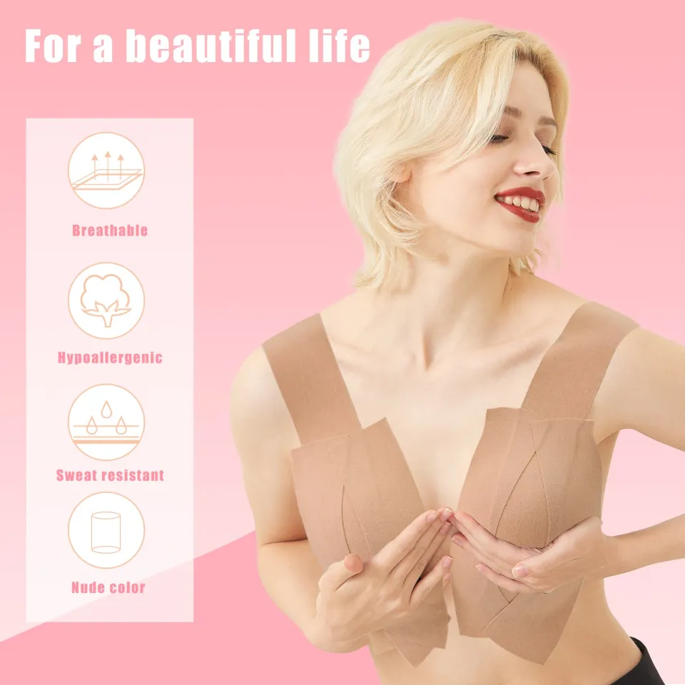Waterproof Hypoallergenic Breast Lift Tape Invisible Adhesive Boob Tape  for Evening Dress - China Boob Tape, Breast Tape
