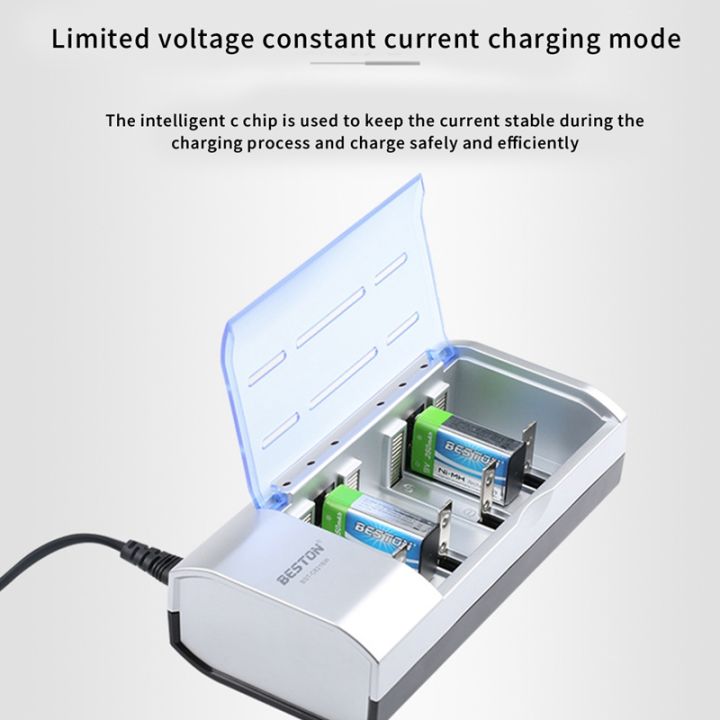 beston-battery-charging-case-1-2-5-7-9v-nimh-battery-6-slots-led-multi-charger-for-aa-aaa-c-d-type-battery-charging