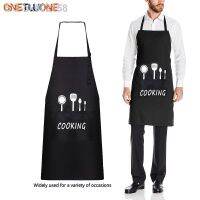 Waterproof Oil Cooking Apron Chef Aprons for Women Men Kitchen Bib Apron Idea for Dishwashing Cleaning Painting