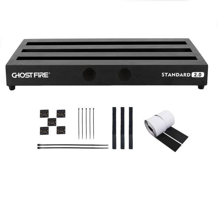 GHOSTFIRE Guitar Pedal Board Aluminum Alloy 3.3lb Effect Pedalboard 22