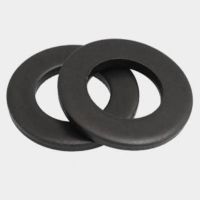 50-100Pcs DIN125 ISO7089 M2 M2.5 M3 M4 M5 M6 M8 Carbon Steel Flat Machine Washer Plain Black Washer Furniture Gaskets Nails Screws  Fasteners