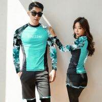 Womens Mens Full Body Long Sleeve Rashguard Swim Surf Top Bottom Padded Shirt Leggings 4pcs Swimsuit Sun UV Tracksuit Fitness