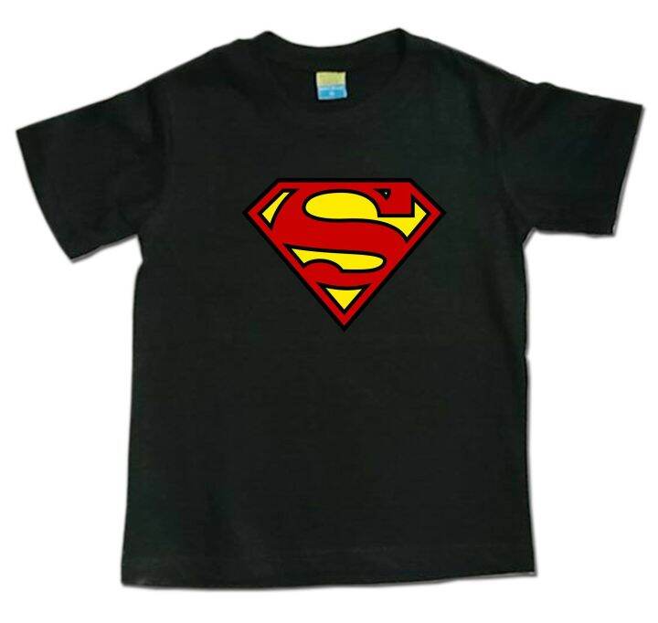 Superman logo shop t shirt couple