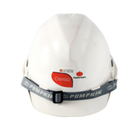 PUMPKIN หมวกนิรภัย หมวกเซฟตี้ แบบปรับหมุน (Safety Helmet) สีขาว