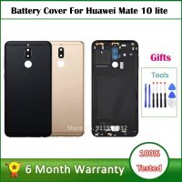 【✱2023 HOT✱】 jiejiu65879742 ฝาครอบใหม่สำหรับ Huawei Mate 10 Lite ประตูหลังเคสสำหรับหัวเหว่ย Nova 2i Rne L21ฝาครอบตัวเรือนโลหะ100%