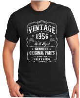 Birthday Gift T Shirt Men 30Th 40Th 50Th 60Th Birthday 1985 1986 1965 1956 Vintage Printed Tee Usa Size Gildan