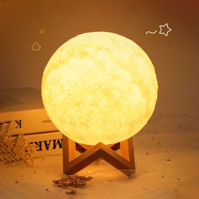 【CC】 Print Lamp Battery Night Warm Color Childrens Bedroom Decoration Birthday Gifts