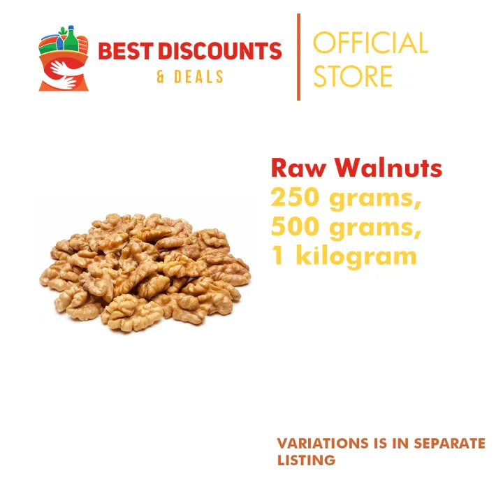 Raw Walnuts 500 grams Lazada PH
