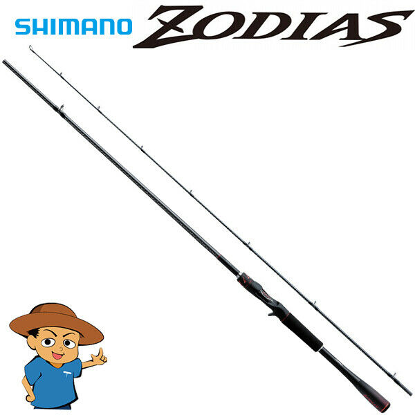Shimano ZODIAS 170M-G/2 Medium bass fishing baitcasting rod 2020 model 