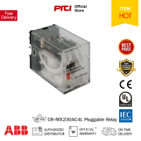 ABB CR-MX230AC4 Pluggable interface relay 4c/o, A1-A2=230VAC, 250V/5A ABB ต้องที่ PITIGROUP