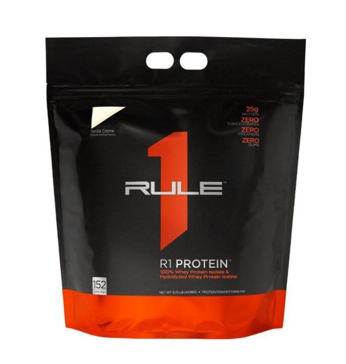 Rule 1 R1 protein powder isolate 10 lbs vanilla creme Lazada PH