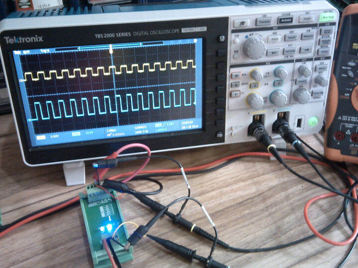 differential-5v-to-collector-24v-intial-2mhz-plc-encoder-connected-to-servo