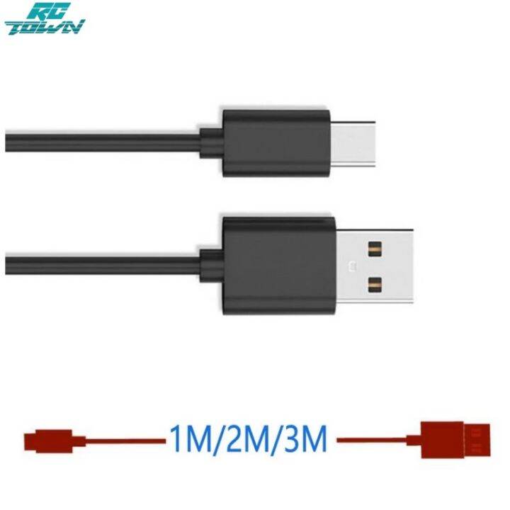 rctown-100-ของแท้type-c-usb-ใช้ได้กับที่จับ-ps5สายชาร์จสายชาร์จสายไฟพลังงานที่เข้ากันได้กับสวิตซ์โอแอล