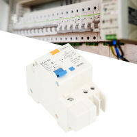 เซอร์กิตเบรกเกอร์ Mini MCB 1P+N 10A 230V 400V 30mA 6000A Breaking Capacity for Home