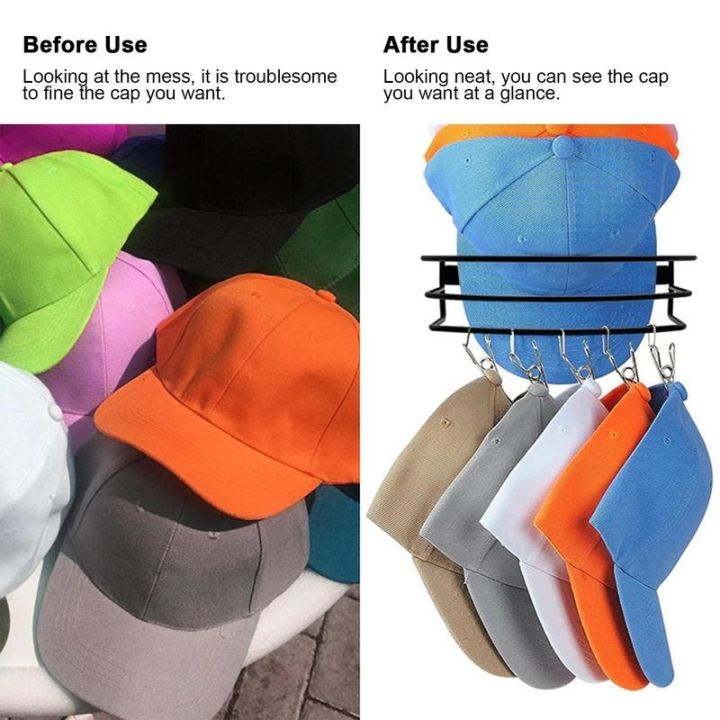 yf-adhesive-hat-racks-metal-organizer-hooks-for-wall-multi-purpose-rust-resistant-closet-towel-storage-rack