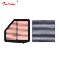 ตัวกรองอากาศที่กรองอากาศในรถ Cabin Air Filter 17220-51B-H00 2 Pcs สำหรับ Honda XRV Vezel HRV 1.8L รุ่น2014-วันนี้รถอุปกรณ์เสริมชุดฟิลเตอร์