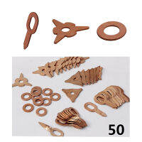 50Pcs Pulling Pads Washer Kits Copper Plated Steel Consumables Accessories High Quality Suitable For Spotter Welder