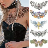 hot！【DT】✺◄  Large Chest Waist Shoulder Back Temporary Sticker Fake Tatoo Underboob