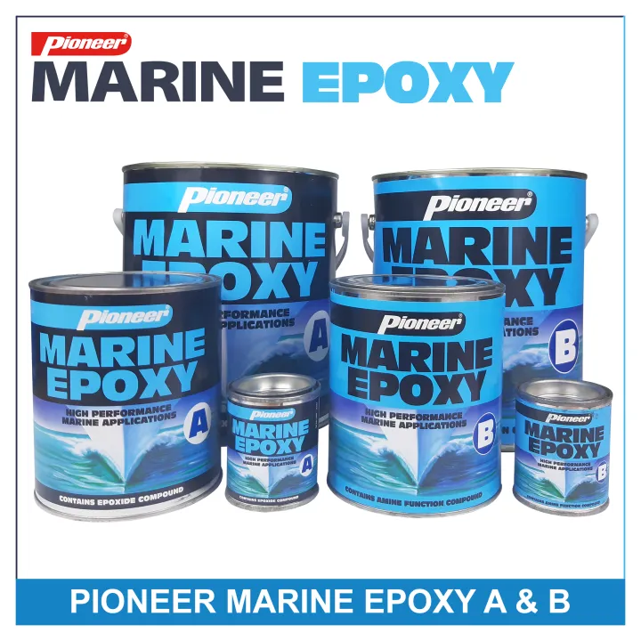 Pioneer Marine Epoxy High Performance A & B 1/8L Set (60ML) | Lazada PH