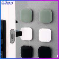 Silicone Doorstop Wall Protector Door Handle Bumper Guard Self Adhesive Mute Door Stopper Furniture Anti-crash Pad