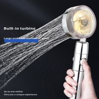 ✉❆ Pressurized ABS Electroplated Handheld Shower Head One Click Water Stop Small Waist Rainfall Shower Sprayer