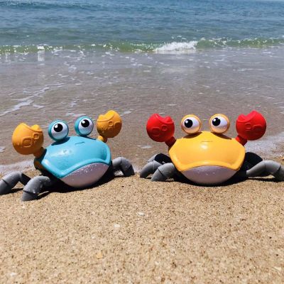 MINIS Bathroom Kids Gifts Dabbling Toy Clockwork Toys Children Water Toys Swimming Pool Pull Walking Toys Crab Wind-up Bath Toys Water Game Baby Bath