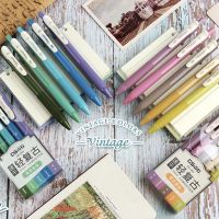 NEW** โปรโมชั่น [5แท่ง] ปากกา Vintage Color เซตสีแหวกแนว! พร้อมส่งค่า ปากกา เมจิก ปากกา ไฮ ไล ท์ ปากกาหมึกซึม ปากกา ไวท์ บอร์ด