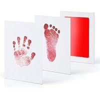 Crafts Creation DIY Baby Inkless Footprints Handprint Ink Pads - Pet Paw Print  Safe Clean Touch Ink Pad  Newborn Inkpad Kit for Memorable Keepsake So