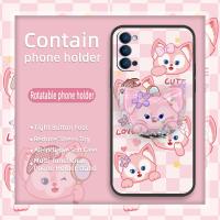 Back Cover Waterproof Phone Case For OPPO Reno4 5G Fashion Design TPU Cover Dirt-resistant Shockproof drift sand Cute