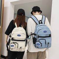 Tidy Fashion Workwear กระเป๋านักเรียนผู้หญิง Unisex ความจุขนาดใหญ่คู่กระเป๋าสะพายคู่รักนักศึกษา U694
