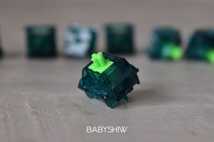 พร้อมส่งในไทย-candy-jade-green-linear-switch-mechanical-keyboard-candy
