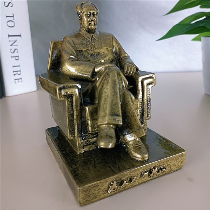 great-chinese-leader-mao-zedong-statue-president-chairman-mao-sculpture-antique-bronze-home-decor-craft-desk-ornament