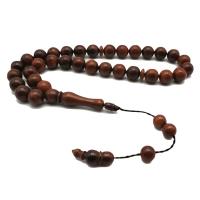 Tasbih Uomo Naturale Kuka Legno Musulmano Misbaha Branelli Di Preghiera Rosario Islamico Perlina Moda Araba