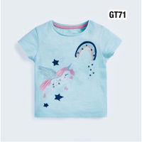 ?พร้อมส่งจากไทย?GT71 เสื้อยืดเด็กผู้หญิง น่ารัก คุณภาพดี ราคาถูกเว่อร์ ‼️