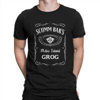 Scumm BarS Grog Special Tshirt Monkey Island Game Lechuck Elaine Guybrush Casual T Shirt Stuff For Men