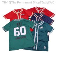 ❉™ American professional football team embroidered hip-hop American cardigan jersey West Coast hip-hop T-shirt BF half-sleeved baseball shirt