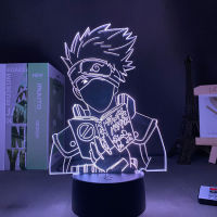 Sensor Light Anime Figure Naruted Kakashi Hatake Icha Icha Paradaisu Lights Led For Decoration Anime Room Decor