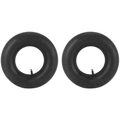 2 PCS 13 x 5.00-6 inch Heavy Duty Inner Tube with TR-13 Straight Valve Stem - for Wheelbarrows, Mowers, Hand Trucks