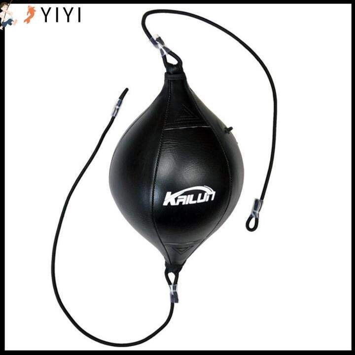 YIYI Hanging Type Boxing Punching Bag PU Inflatable Reflex Speed Balls