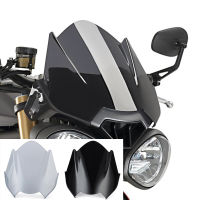 Windshield Windscreen Airflow Wind Deflector for Speed Triple S Street Triple 765 R RS 2017 2018 2019