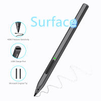 Professional 4096 Level Pressure Capacitive Touch Stylus Pen For Surface Pro3 4 5 6 7 Tablet ASUS HP Laptop With Magnetic Palm