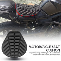 Universal 3D Motorcycle Comfort Gel Seat Cushion Seat Sunscreen Mat Anti Slip Comfort Seat Cover Motorbike Pillow Pad Cover