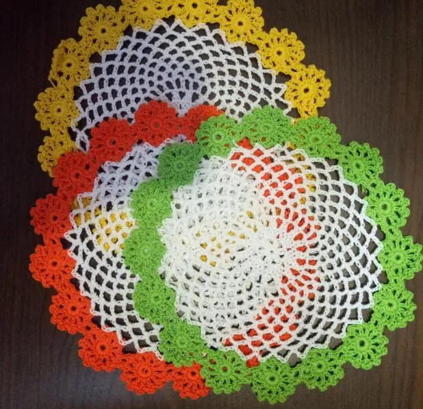 cc-new-cotton-placemat-cup-coaster-mug-dining-table-round-crochet-doilies-drink-glass