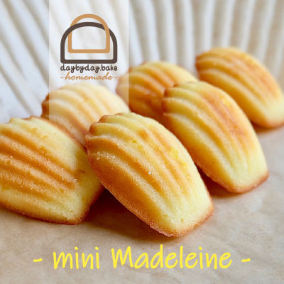 mini Madeleine มาเดอลีน มินิ ขนมไข่ฝรั่งเศส หอมเลม่อน ชุ่มเนย (ขายเป็นคู่)